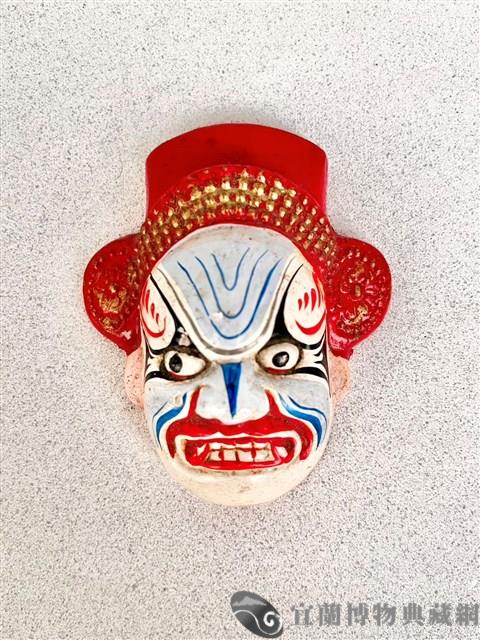 布袋戲臉譜藏品圖，第1張