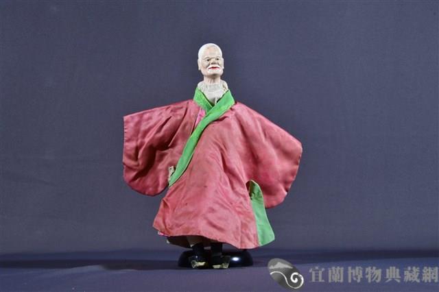 布袋戲偶（白毛旦）藏品圖，第1張