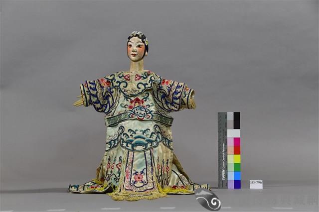 布袋戲偶（旦）藏品圖，第1張