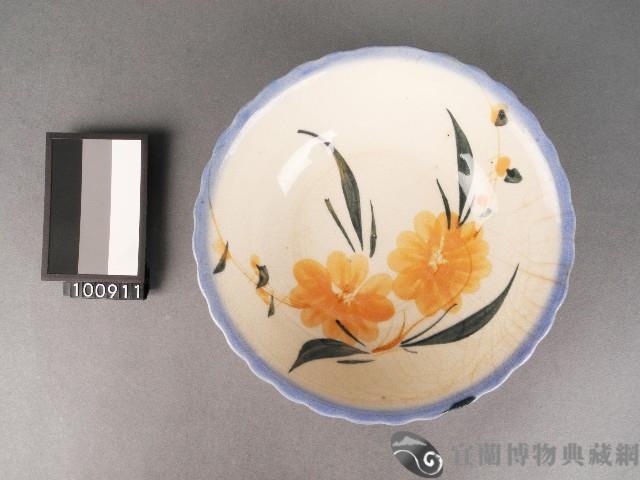 彩繪花卉紋碗藏品圖，第1張
