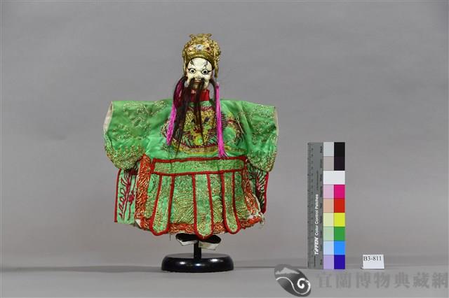 布袋戲偶（淨）藏品圖，第1張