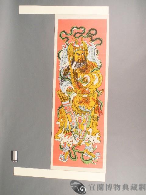 門神-尉遲恭套色版畫藏品圖，第1張