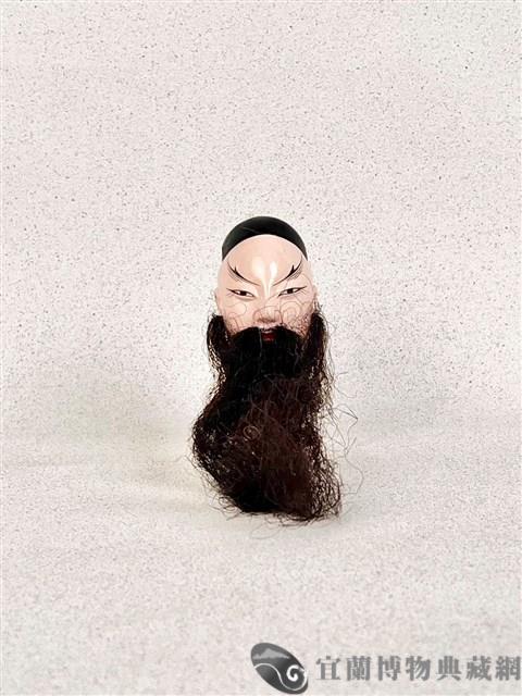 布袋偶頭（武老生）藏品圖，第1張