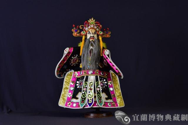 布袋戲偶（圓目奸）藏品圖，第1張