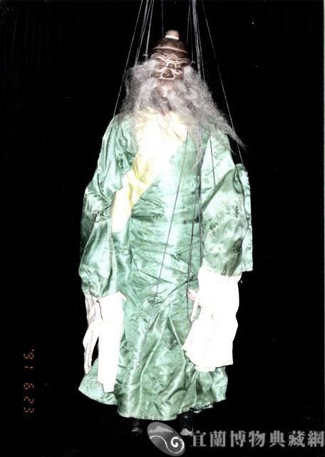 傀儡戲偶（白闊）藏品圖，第1張