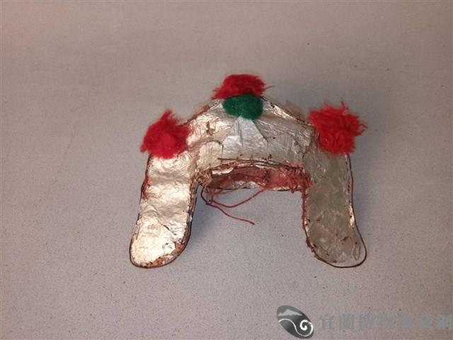 傀儡盔帽（彎眉）藏品圖，第1張
