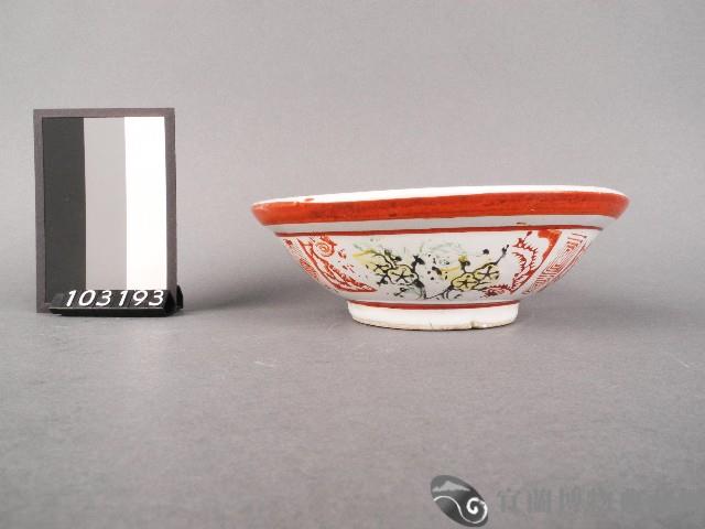 彩繪花卉紋碗藏品圖，第1張