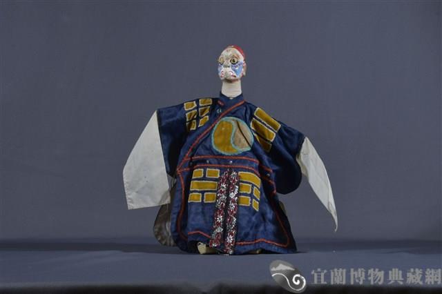 布袋戲偶（雷公頭）藏品圖，第1張
