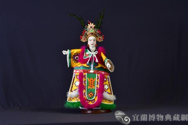 布袋戲偶（武生）藏品圖，第1張