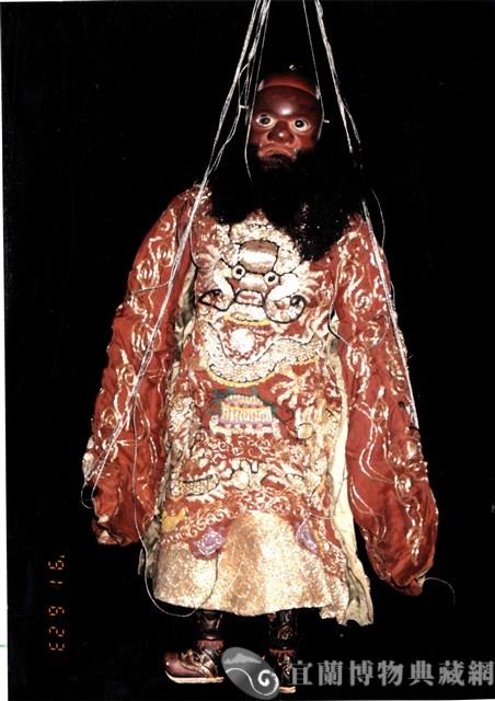 傀儡戲偶（紅大北）藏品圖，第1張