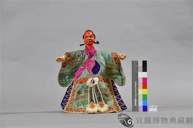 布袋戲偶（淨）藏品圖，第1張