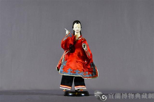 布袋戲偶（齊眉旦）藏品圖，第1張