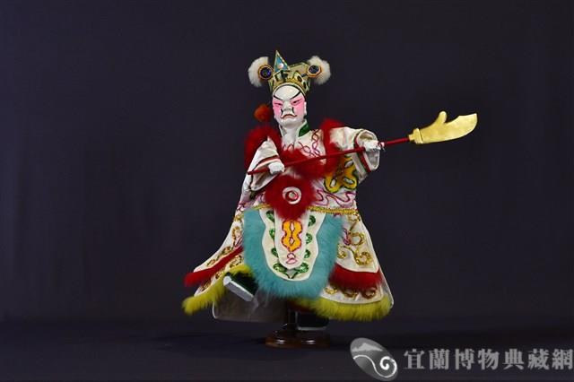 布袋戲偶（武生）藏品圖，第1張