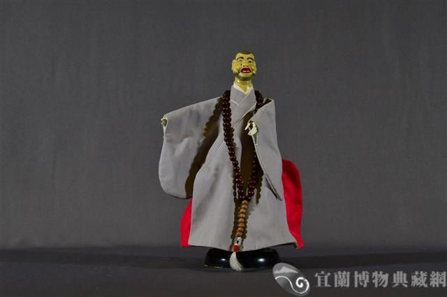 布袋戲偶（和尚頭）藏品圖，第1張