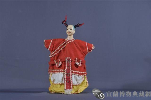 布袋戲偶（童生）藏品圖，第1張