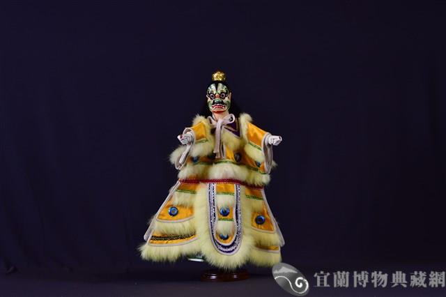 布袋戲偶（仙頭花仔）藏品圖，第1張