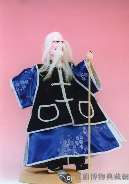 布袋戲偶（白闊）藏品圖，第1張