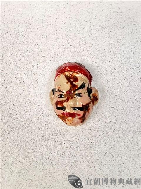 布袋戲臉譜藏品圖，第1張