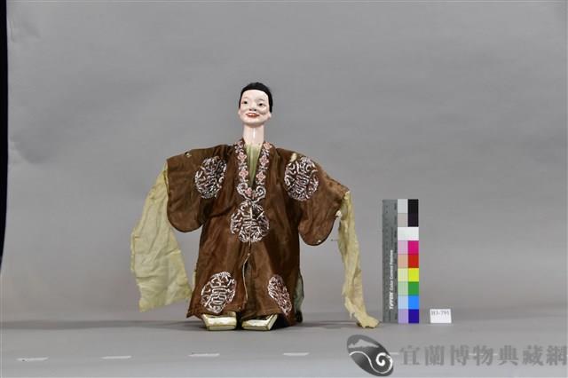 布袋戲偶（老旦）藏品圖，第1張