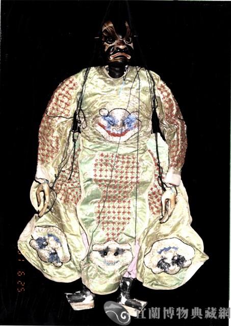 傀儡戲偶（黑花仔）藏品圖，第1張