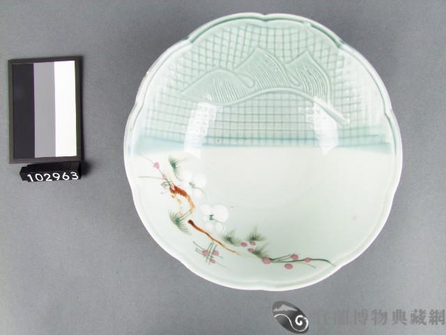 彩繪花卉紋碗藏品圖，第1張