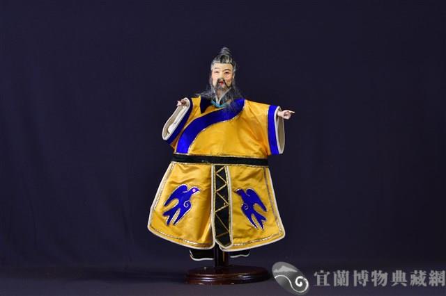 布袋戲偶（慘文）藏品圖，第1張