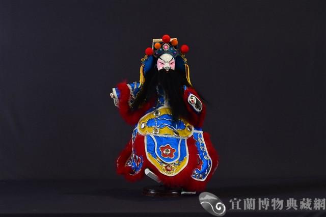 布袋戲偶（鬚文）藏品圖，第1張