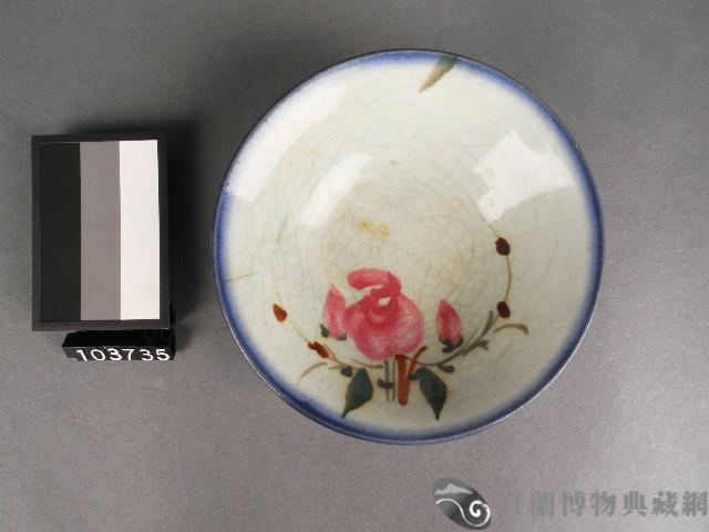 彩繪花卉紋碗藏品圖，第1張
