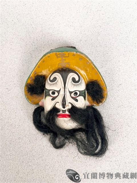 布袋戲臉譜藏品圖，第1張