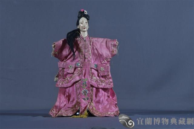布袋戲偶（花旦）藏品圖，第1張