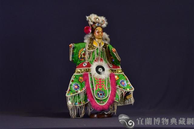 布袋戲偶（武生）藏品圖，第1張