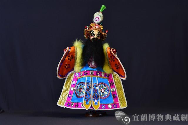 布袋戲偶（圓目奸）藏品圖，第1張