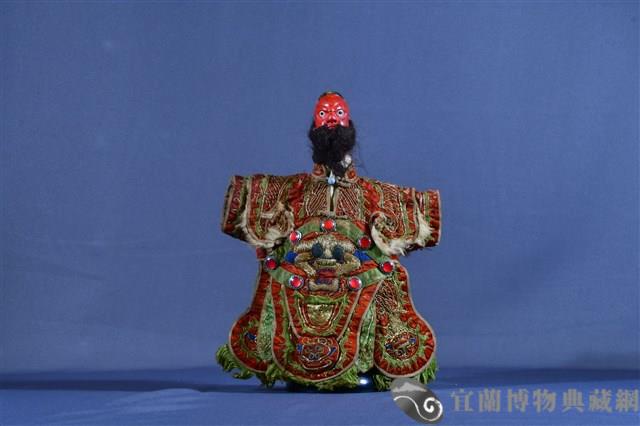 布袋戲偶（紅大北）藏品圖，第1張