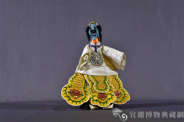 布袋戲偶（怪頭）藏品圖，第1張