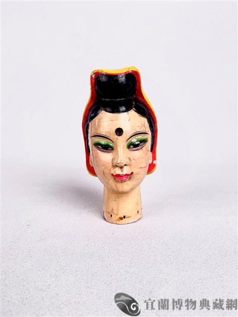 布袋戲偶頭藏品圖，第1張