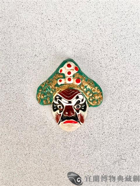 布袋戲臉譜藏品圖，第1張
