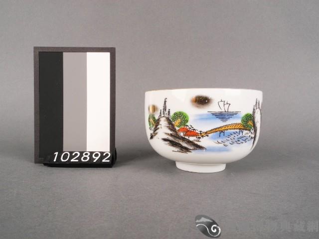 彩繪山水紋杯藏品圖，第1張