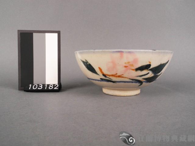 彩繪花卉紋碗藏品圖，第1張