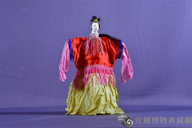 布袋戲偶（花旦）藏品圖，第1張