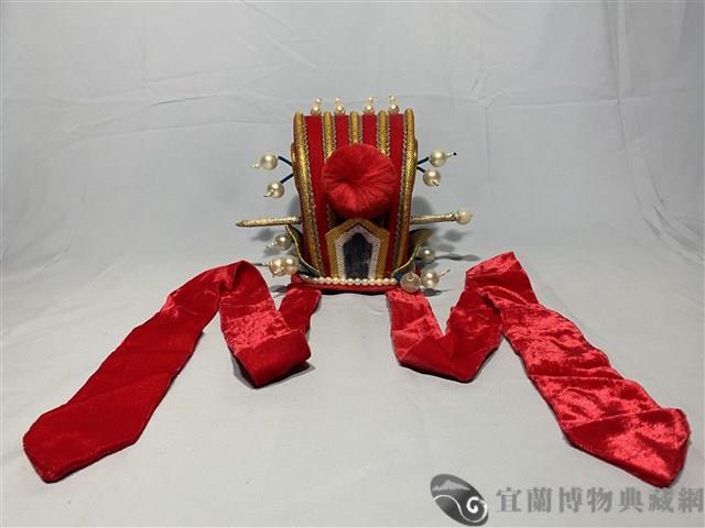 歌仔戲服（太子冠）藏品圖，第1張