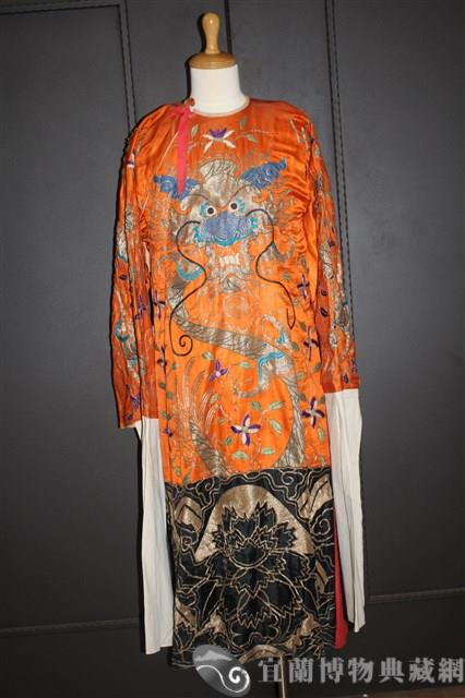 戲服(橘蟒)藏品圖，第1張