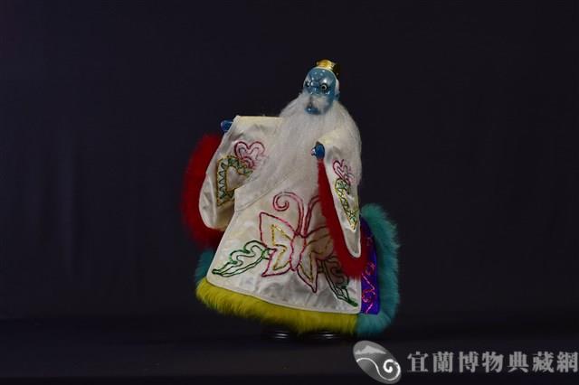 布袋戲偶（仙頭青大北）藏品圖，第1張