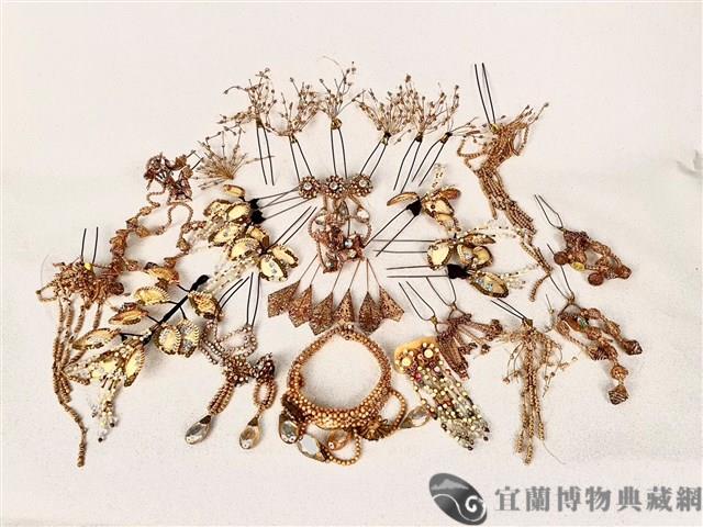 金珠花頭飾藏品圖，第1張