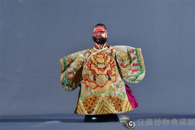 布袋戲偶（紅大北）藏品圖，第1張