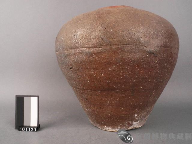 短頸赤釉甕藏品圖，第1張
