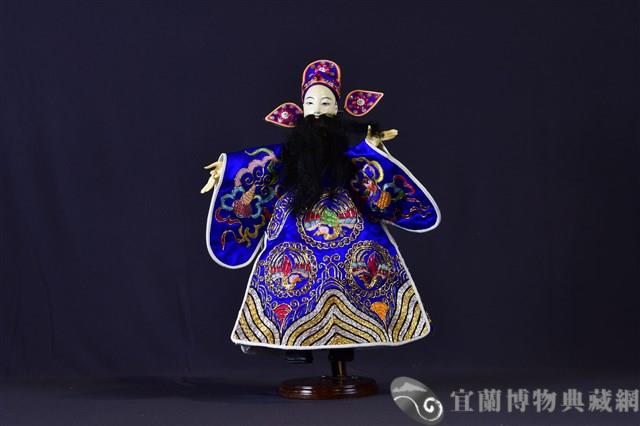 布袋戲偶（鬚文）藏品圖，第1張