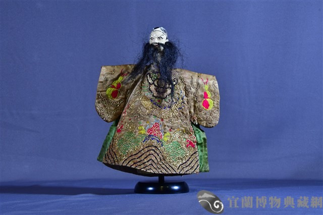 布袋戲偶（圓目奸）藏品圖，第1張