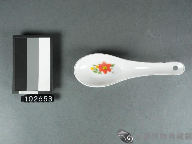 印花彩色湯匙藏品圖，第1張