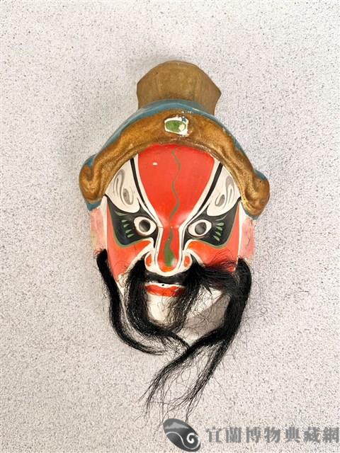 布袋戲臉譜藏品圖，第1張