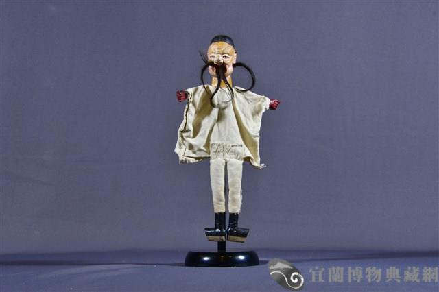 布袋戲偶（慘文）藏品圖，第1張